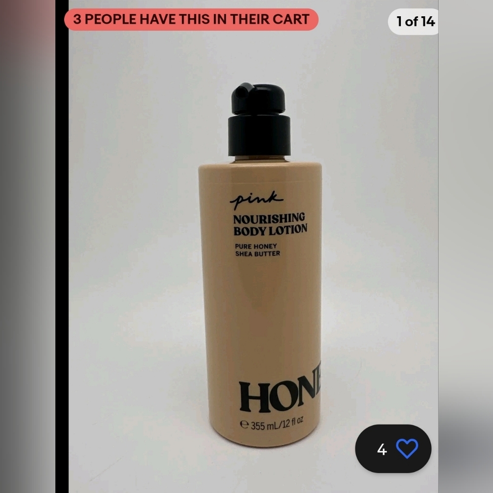 Victoria's secret pink brand body wash and lotion